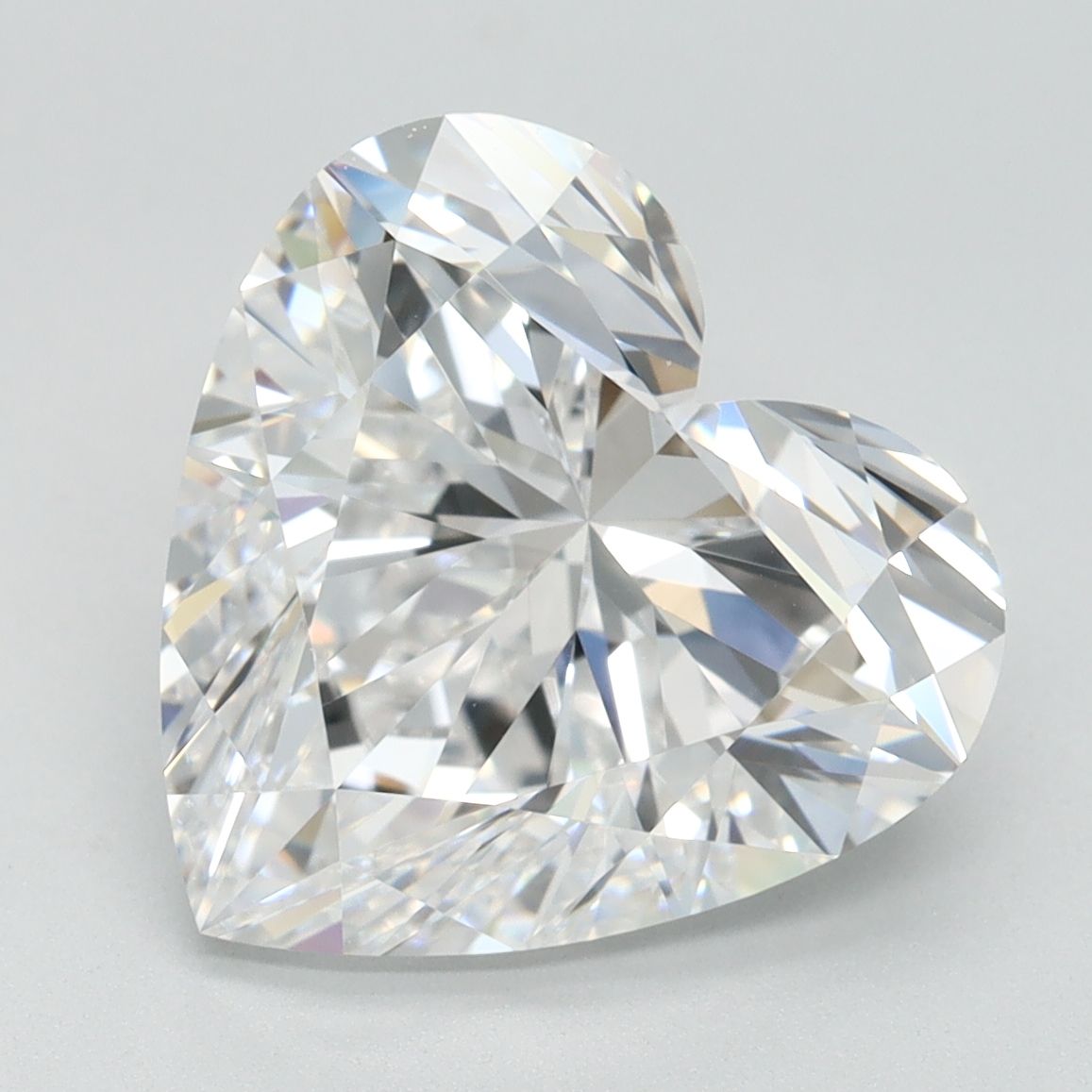 4.38 ct. heart Lab Grown Diamond front image
