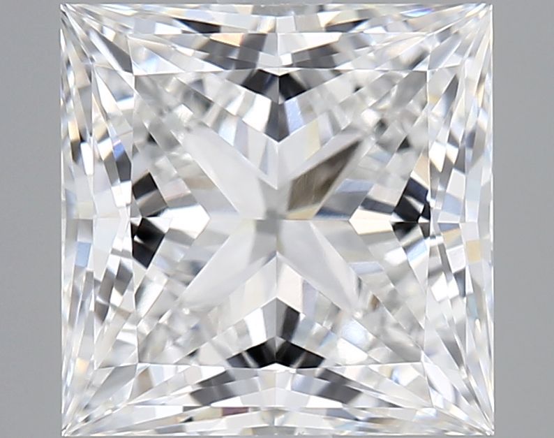 2.09 ct. princess Lab Grown Diamond front image