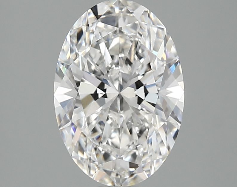2.10 ct. oval Lab Grown Diamond front image