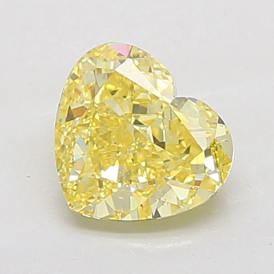 2.54 ct. heart Lab Grown Diamond front image