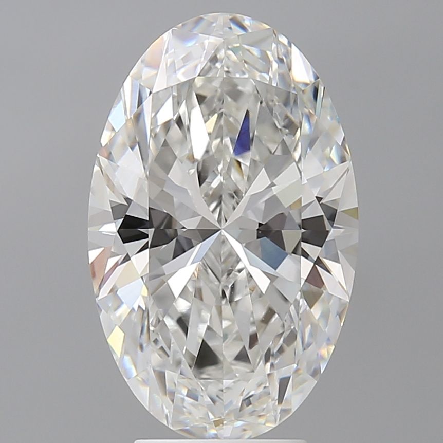 5.09 ct. oval Lab Grown Diamond front image