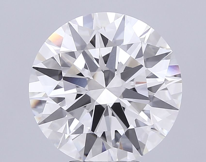 7.03 ct. round Lab Grown Diamond front image
