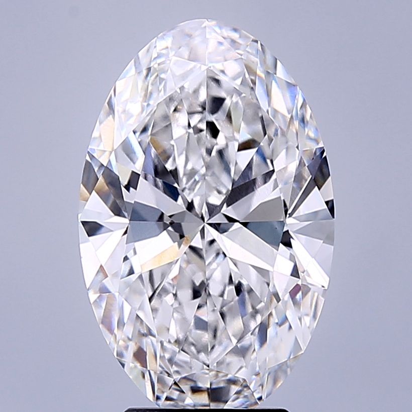 4.21 ct. oval Lab Grown Diamond front image