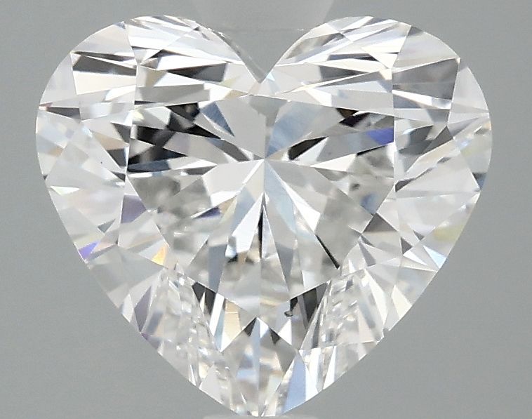 2.02 carat e VS2 EX Cut IGI heart diamond