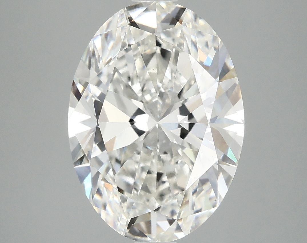 3.90 ct. oval Lab Grown Diamond front image