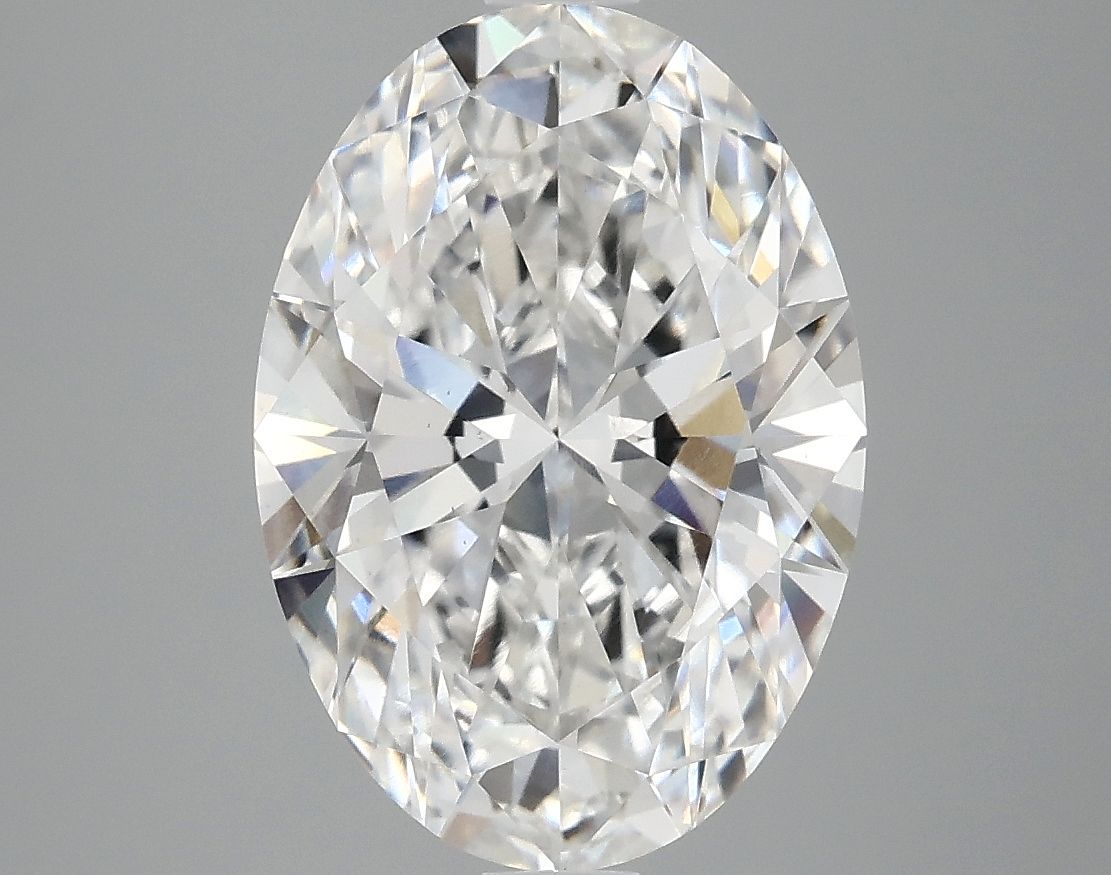 4.06 ct. oval Lab Grown Diamond front image