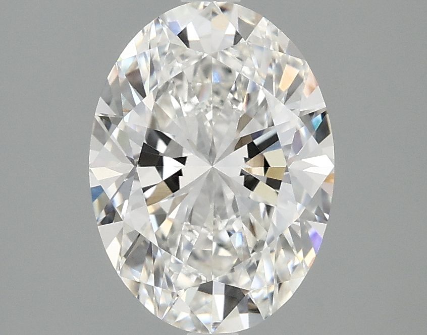 2.01 ct. oval Lab Grown Diamond front image