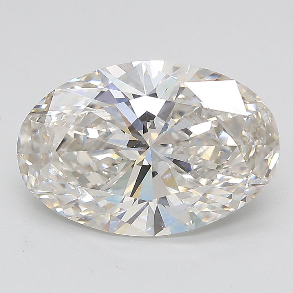 4.02 ct. oval Lab Grown Diamond front image