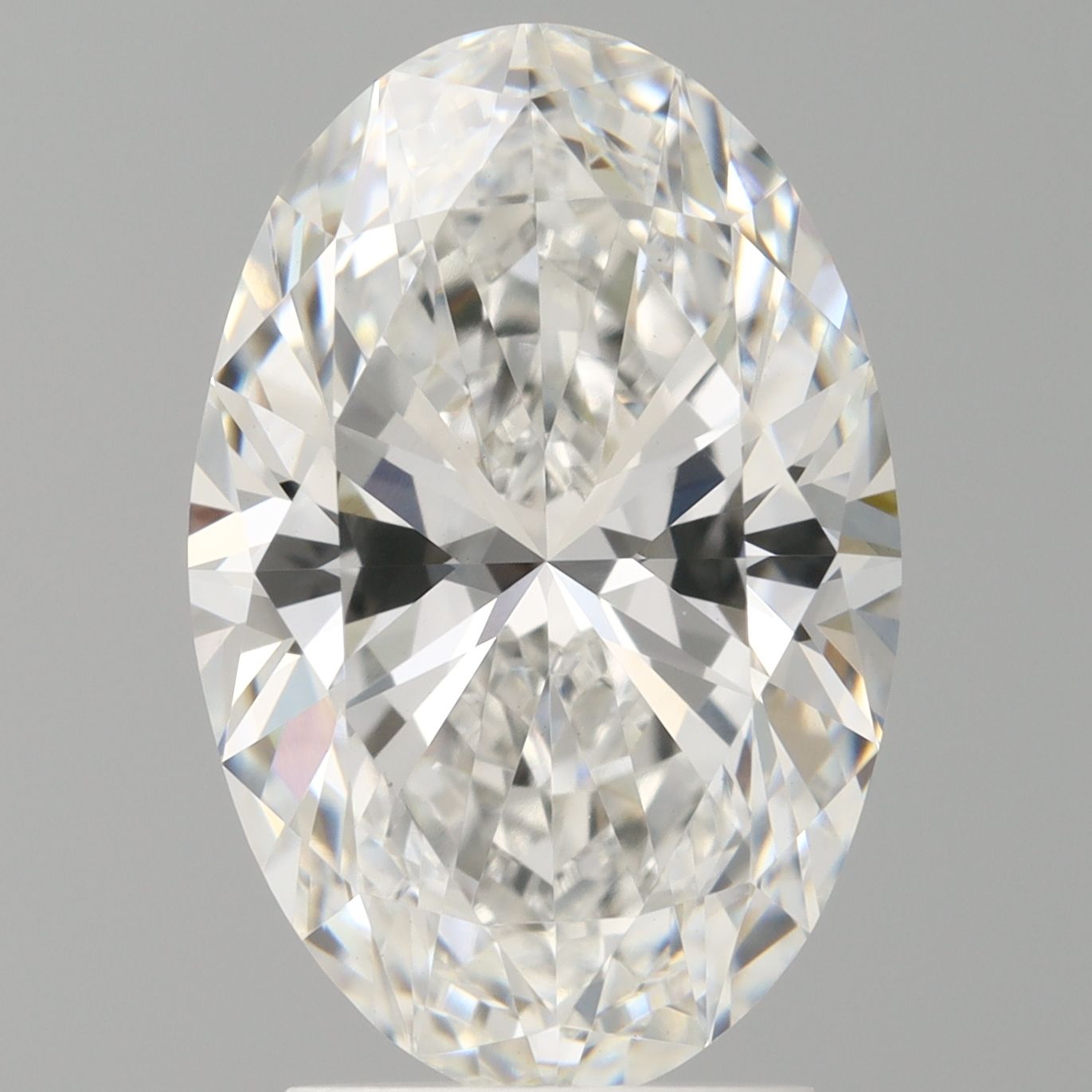 3.05 ct. oval Lab Grown Diamond front image