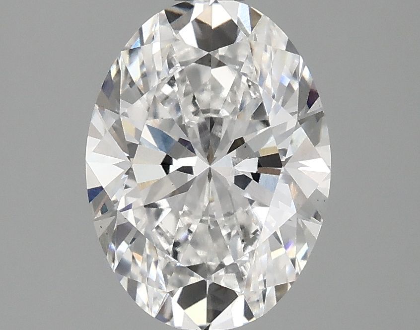 2.06 ct. oval Lab Grown Diamond front image