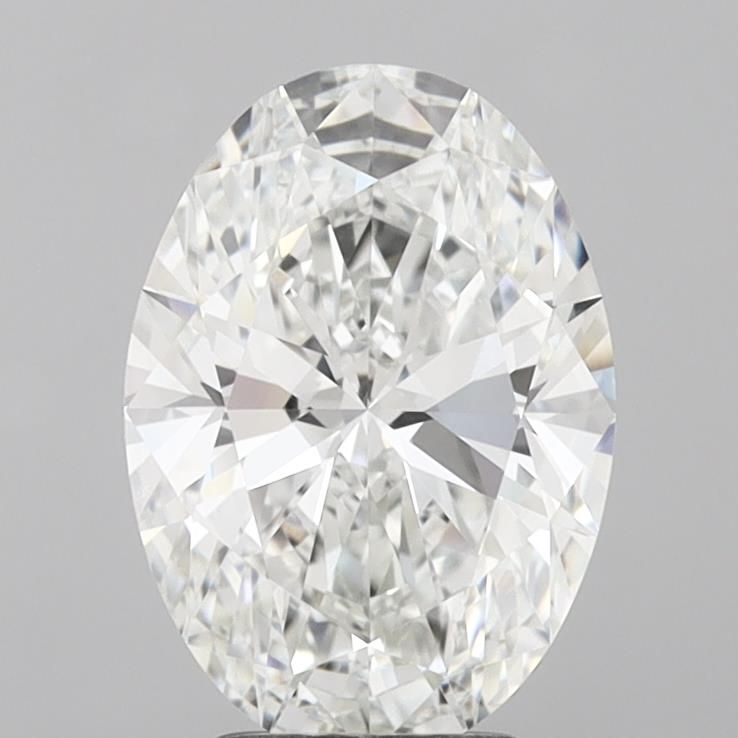 3.47 ct. oval Lab Grown Diamond front image