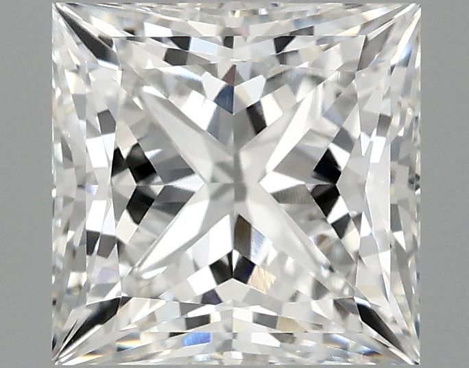 2.10 ct. princess Lab Grown Diamond front image