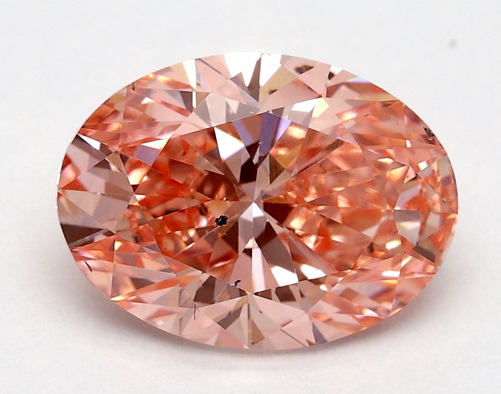 2.01 ct. oval Lab Grown Diamond front image