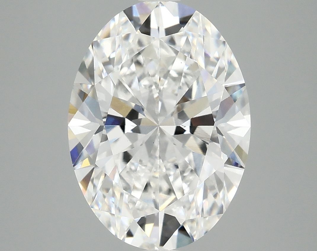 4.08 ct. oval Lab Grown Diamond front image