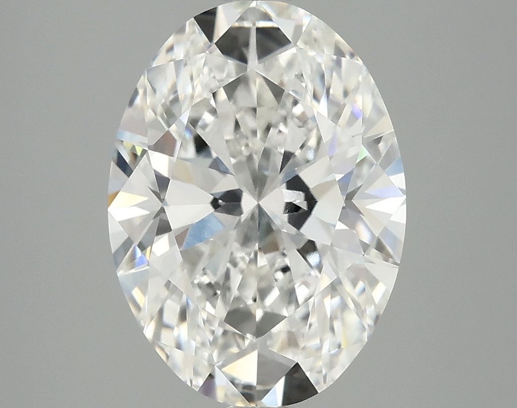 3.93 ct. oval Lab Grown Diamond front image