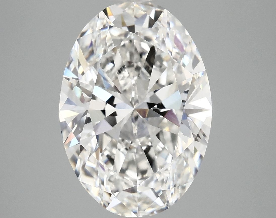4.09 ct. oval Lab Grown Diamond front image