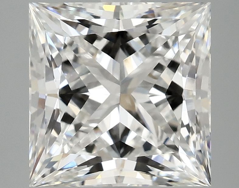 4.10 ct. princess Lab Grown Diamond front image