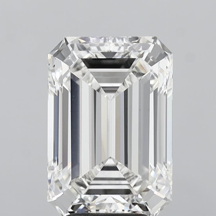 5.03 ct. emerald Lab Grown Diamond front image
