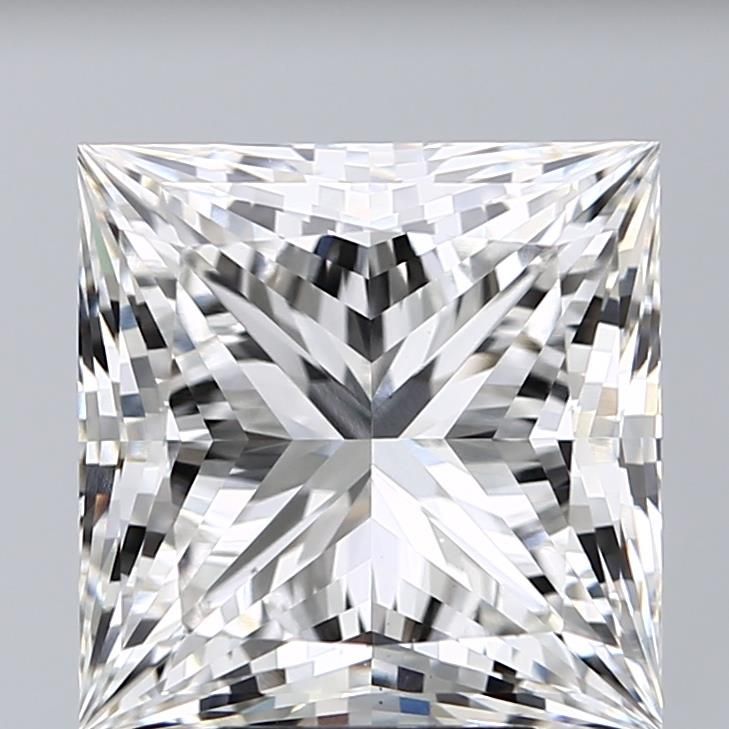 7.06 ct. princess Lab Grown Diamond front image