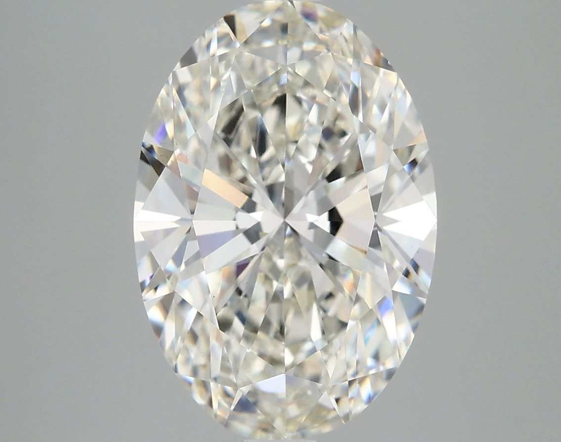 4.05 ct. oval Lab Grown Diamond front image