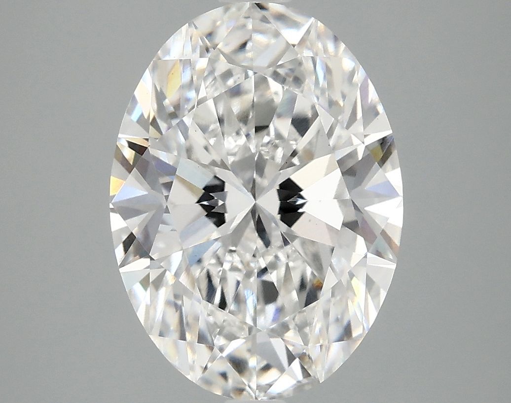 3.82 ct. oval Lab Grown Diamond front image