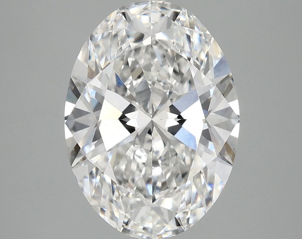 3.43 ct. oval Lab Grown Diamond front image