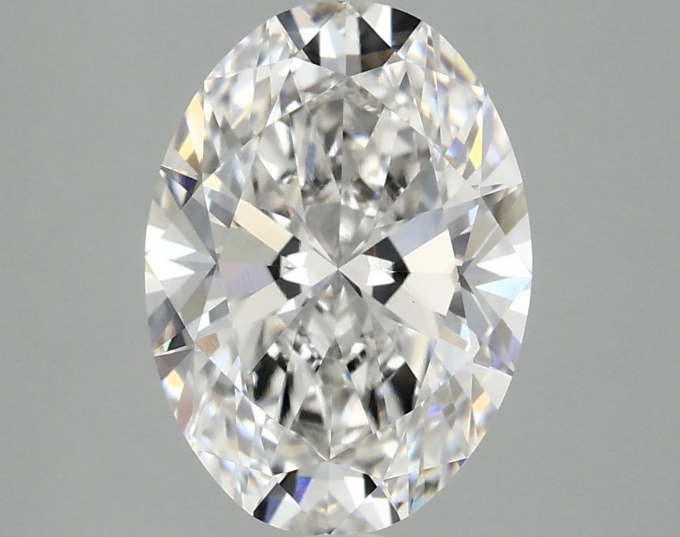 2.84 ct. oval Lab Grown Diamond front image