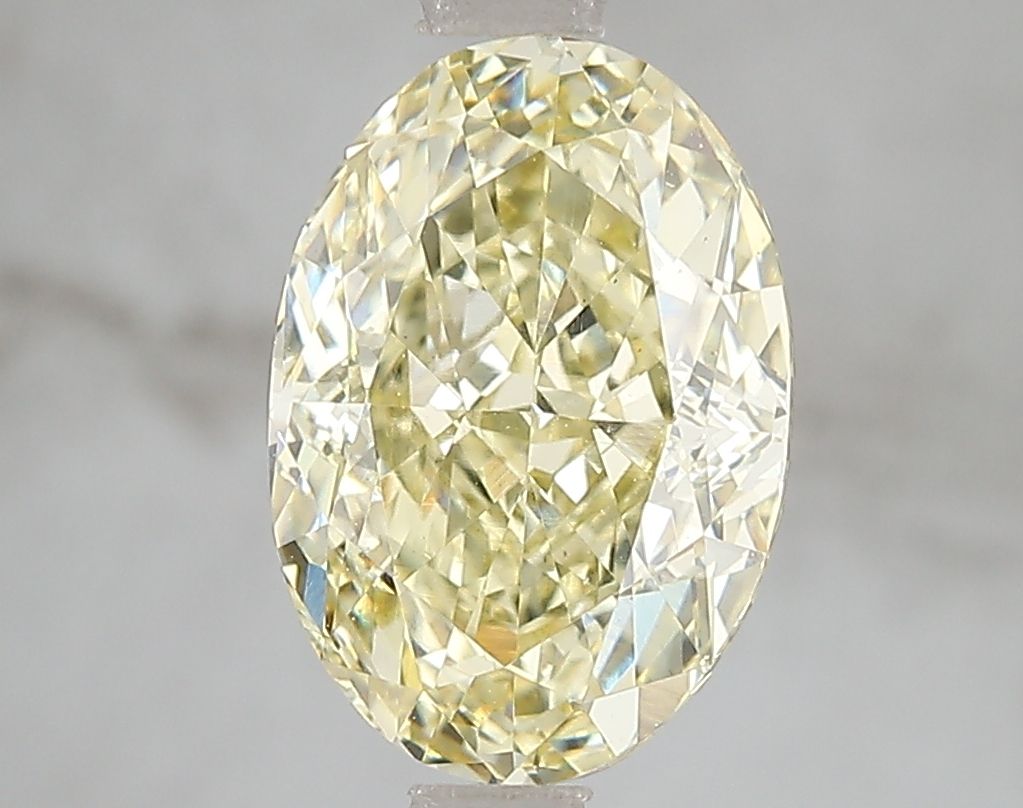 3.04 ct. oval Lab Grown Diamond front image