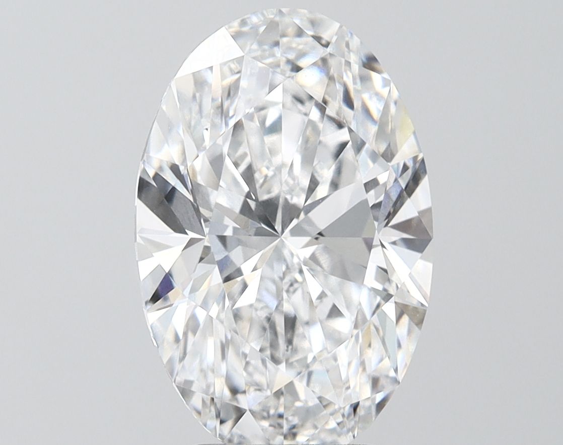 4.02 ct. oval Lab Grown Diamond front image
