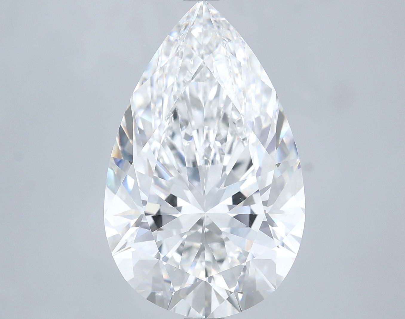 6.10 ct. pear Lab Grown Diamond front image
