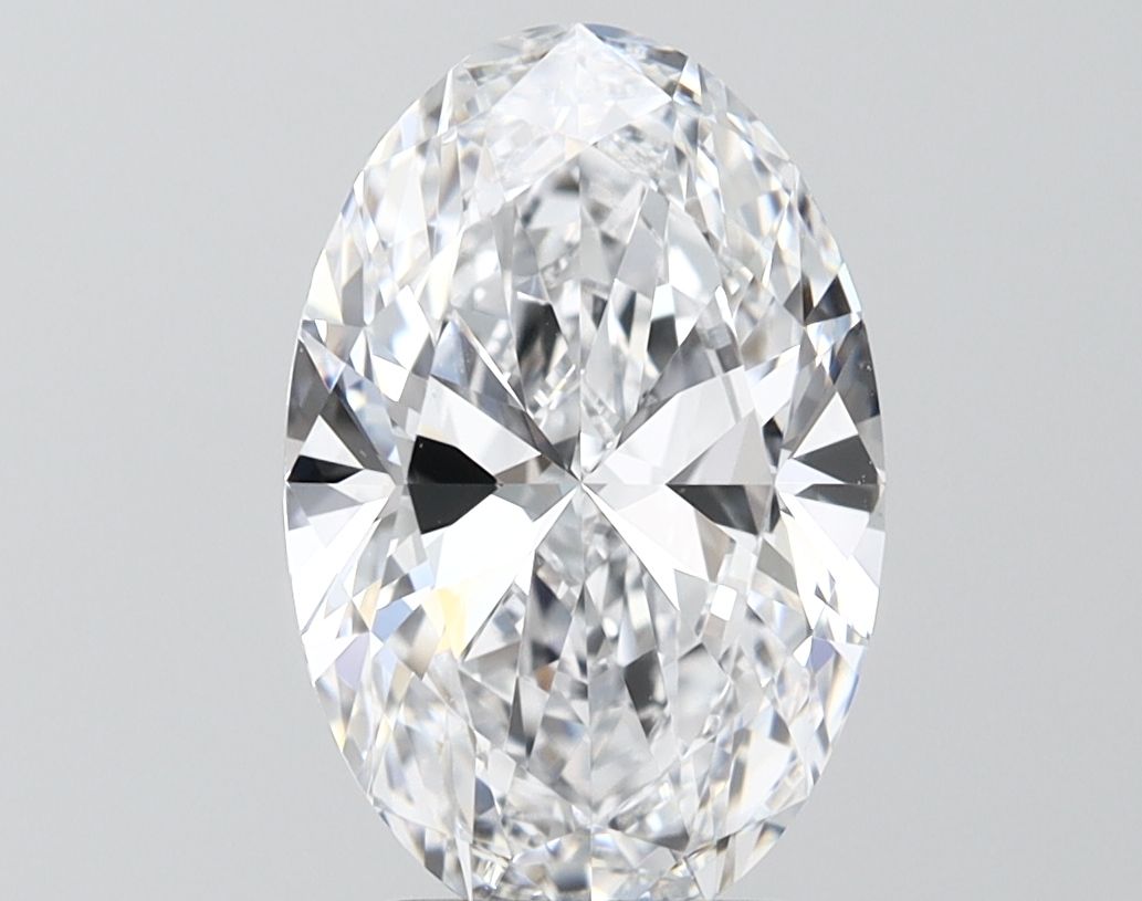 2.85 ct. oval Lab Grown Diamond front image