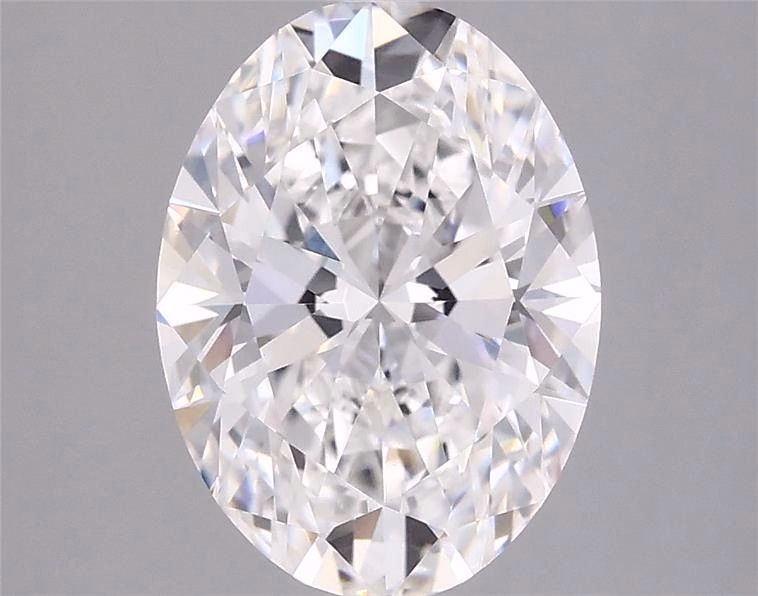 2.07 ct. oval Lab Grown Diamond front image