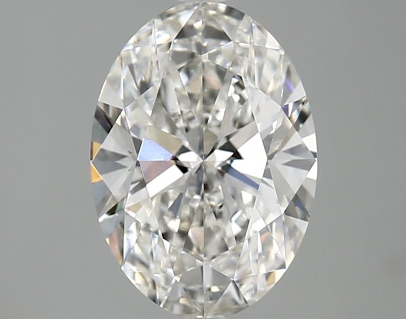 2.01 ct. oval Lab Grown Diamond front image