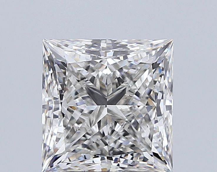 4.15 ct. princess Lab Grown Diamond front image