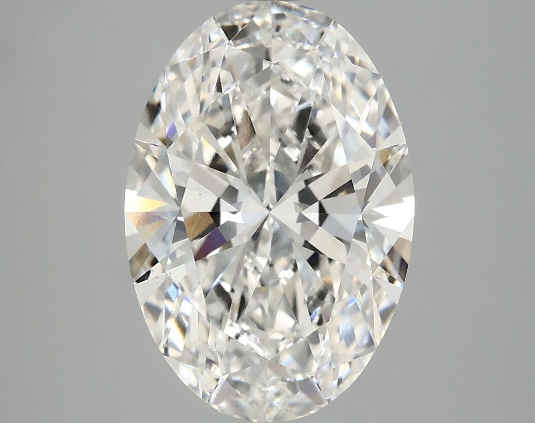 3.73 ct. oval Lab Grown Diamond front image