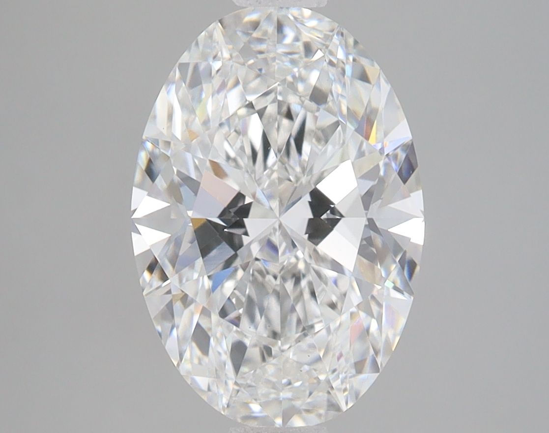 2.92 ct. oval Lab Grown Diamond front image