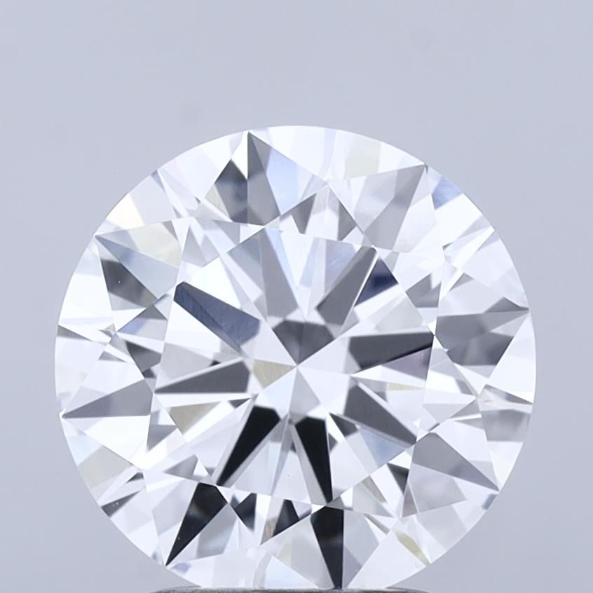 2.56 ct. round Lab Grown Diamond front image