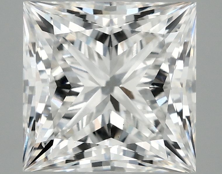 2.57 ct. princess Lab Grown Diamond front image