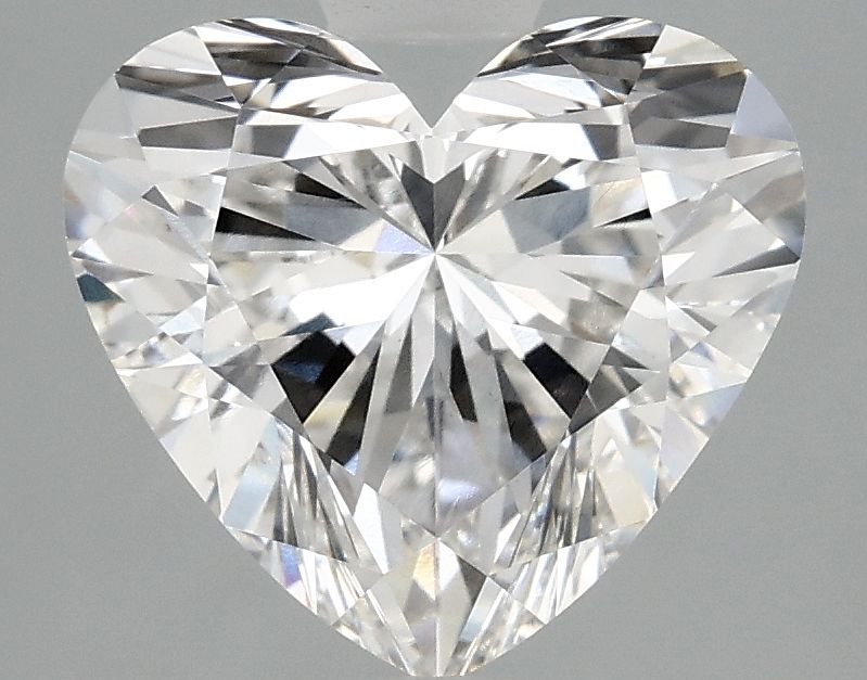 3.08 carat f VS1 EX Cut IGI heart diamond