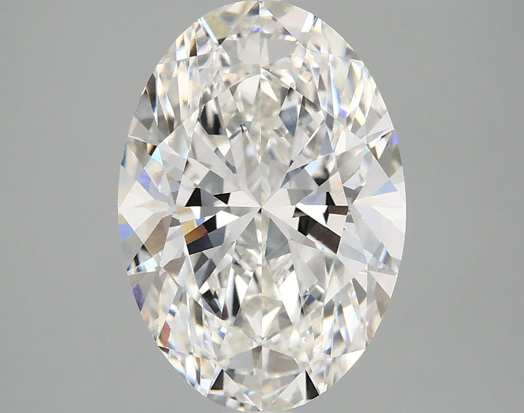 3.86 ct. oval Lab Grown Diamond front image