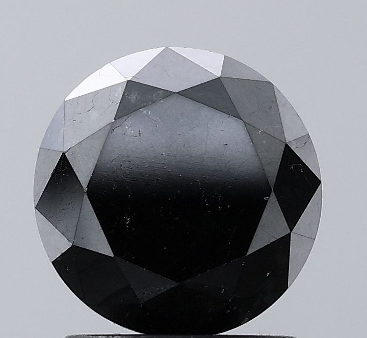 1.84 Carat Round Diamond Black VS1