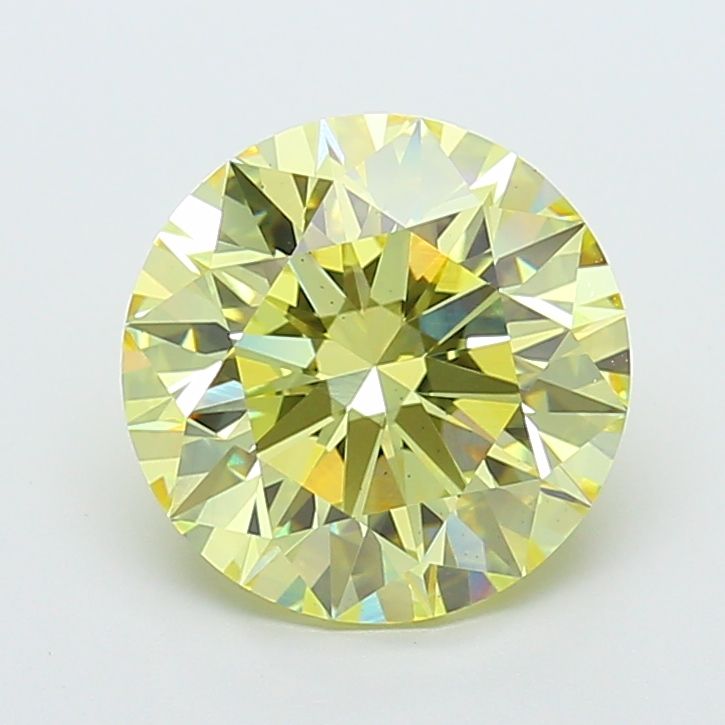 5.03 ct. round Lab Grown Diamond front image
