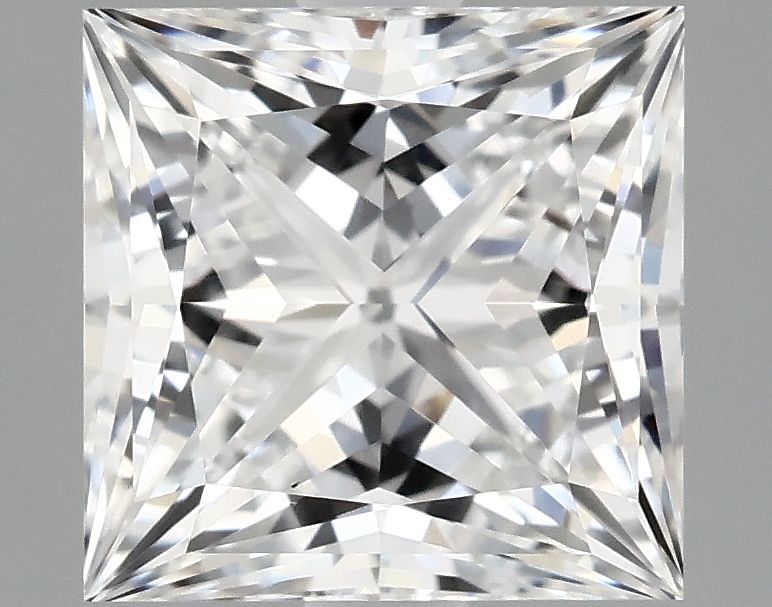 2.10 ct. princess Lab Grown Diamond front image