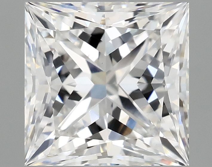 2.10 ct. princess Lab Grown Diamond front image