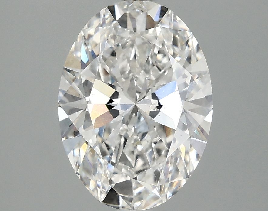 2.10 ct. oval Lab Grown Diamond front image