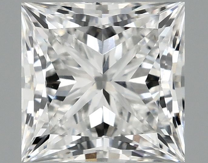 2.08 ct. princess Lab Grown Diamond front image