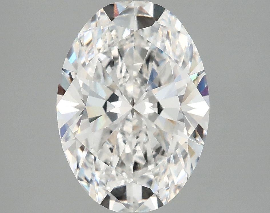 2.85 ct. oval Lab Grown Diamond front image