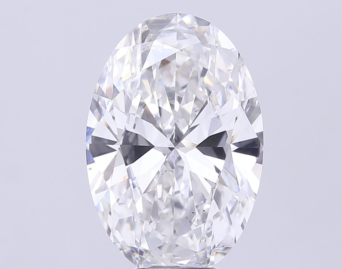 7.02 ct. oval Lab Grown Diamond front image