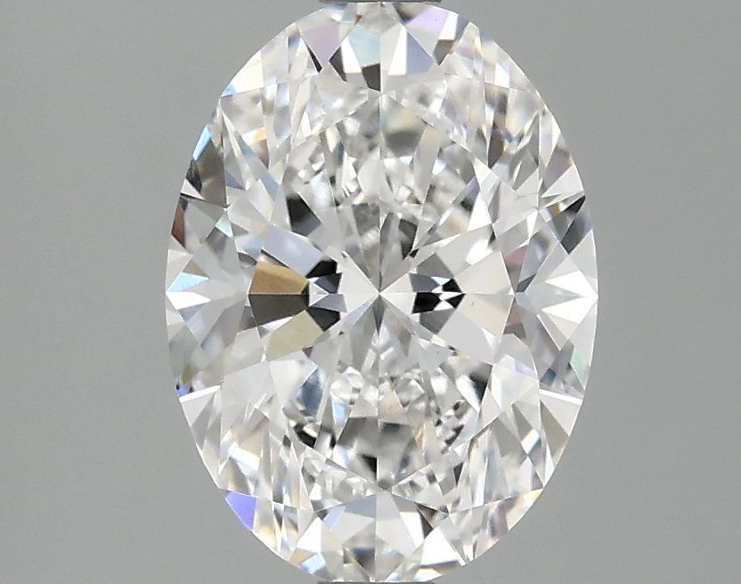 2.08 ct. oval Lab Grown Diamond front image