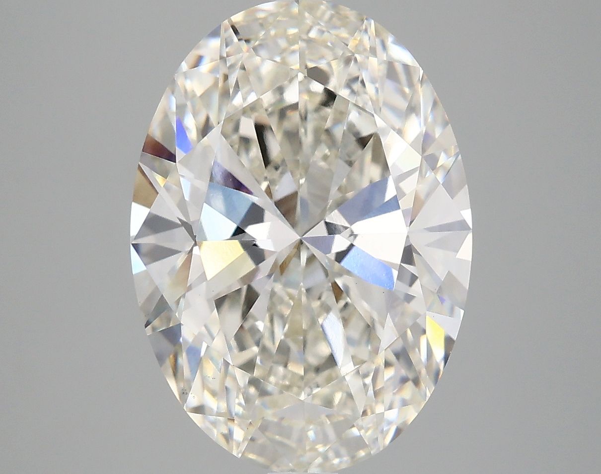 5.00 ct. oval Lab Grown Diamond front image